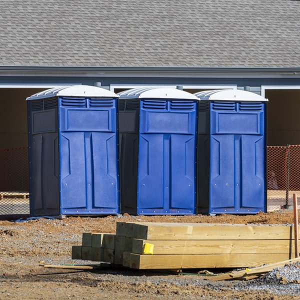 is there a specific order in which to place multiple portable restrooms in Alexandria KY